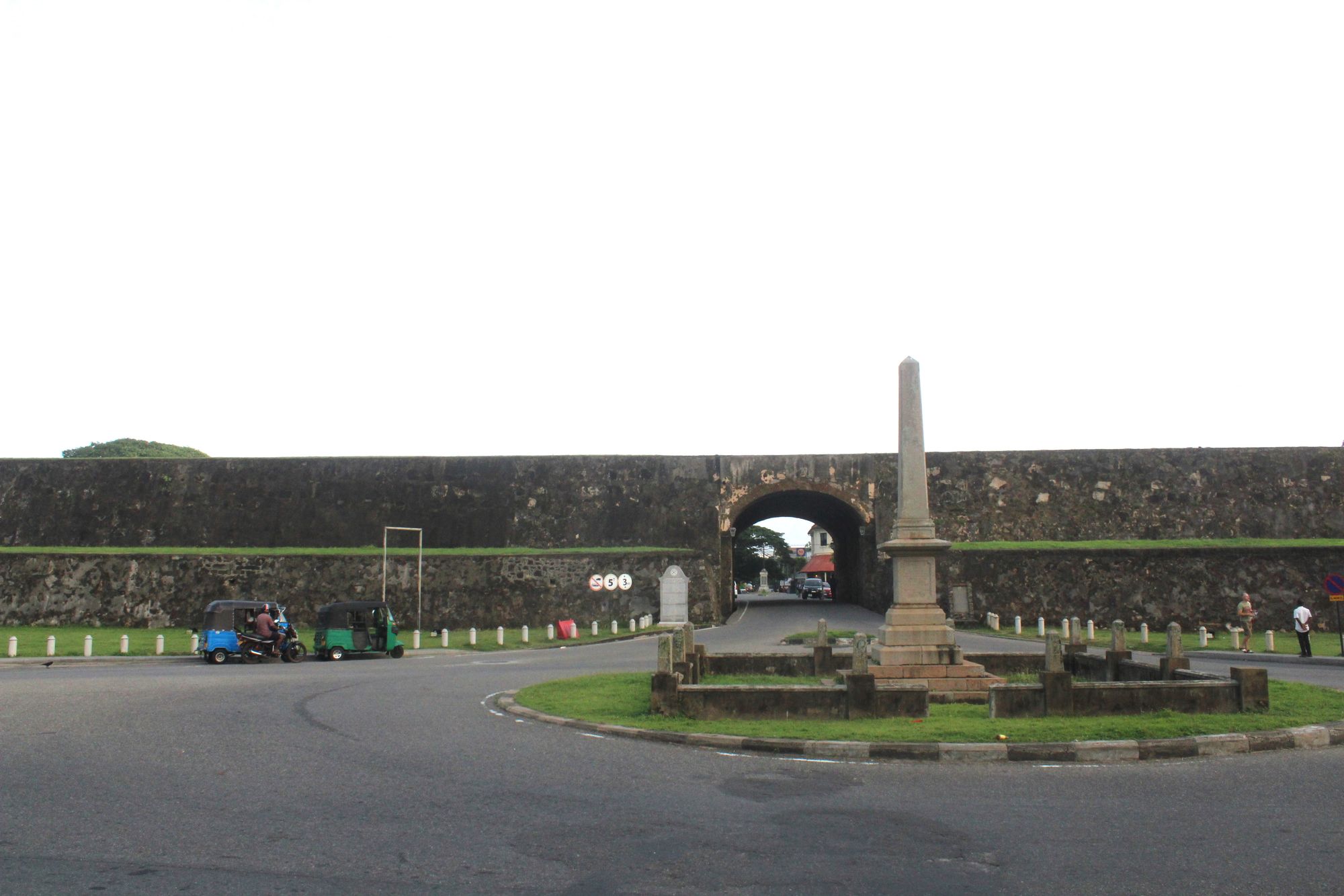 One of the entrances of the Galle Dutch Fort.