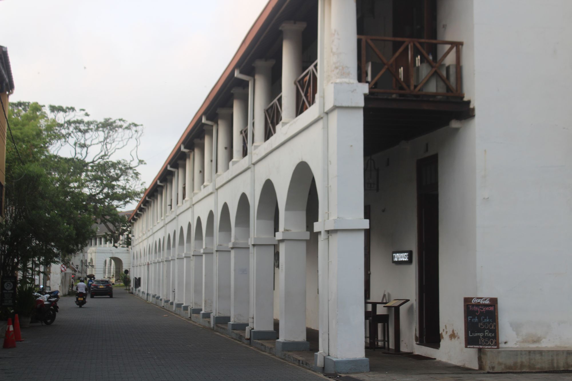 The Old Dutch Hospital in Galle Fort, Sri Lanka