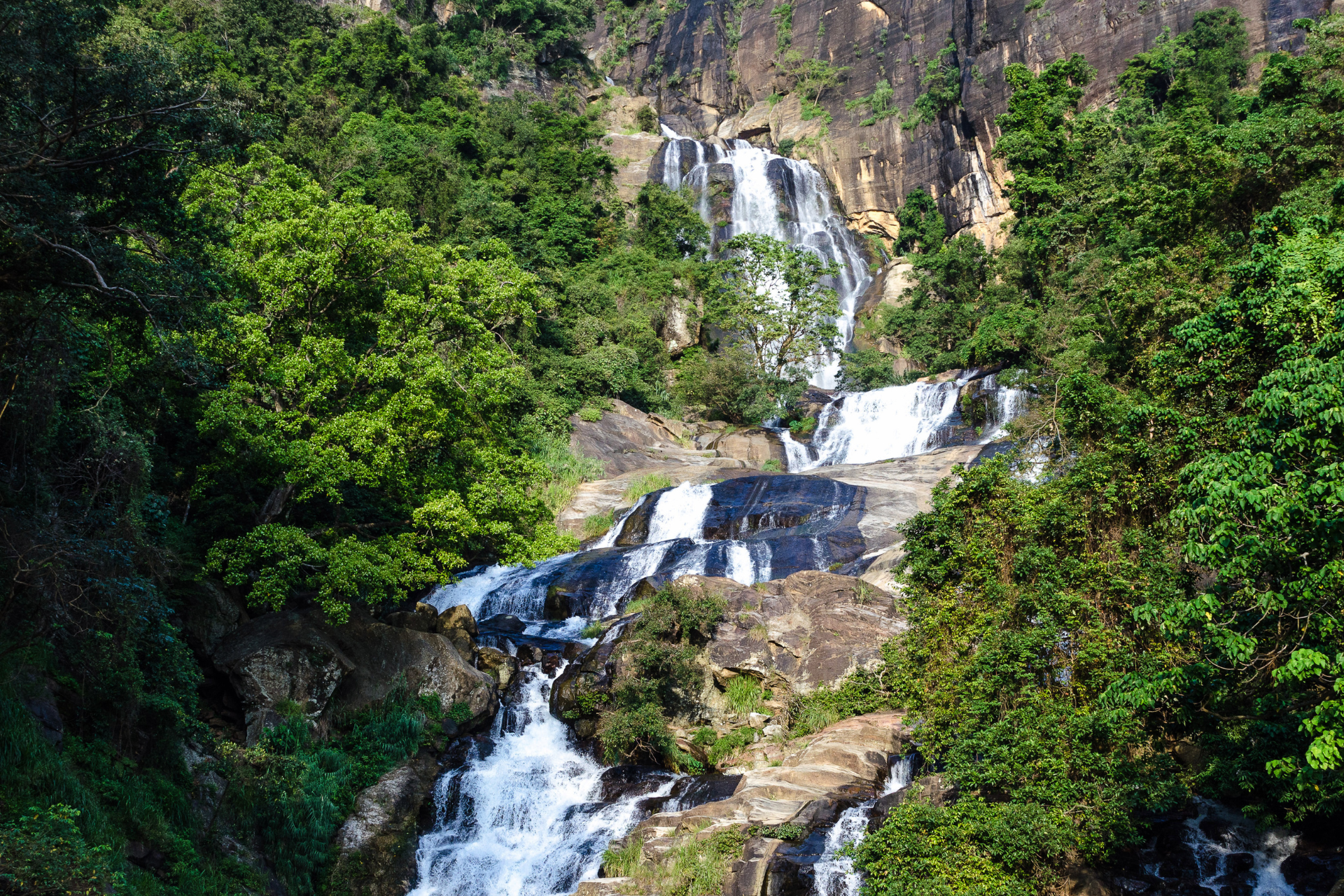 Ravana Falls in Ella Sri Lanka